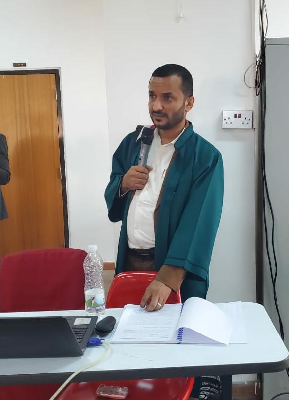 Master’s Degree Awarded to Mr. Mohammed Noaman in Pharmacology and Therapeutics