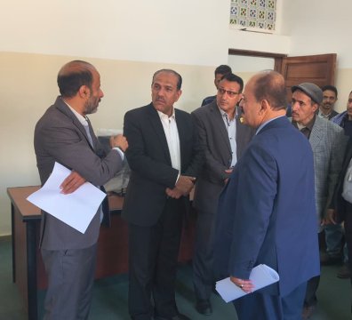 رئيس الجامعة يتفقد مجمع المراكز العلمية والبحثية بالجامعة.