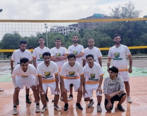 فريق كلية الطب والعلوم الصحية يتأهل إلى ربع نهائي بطولة الكرة الطائرة بجامعة صنعاء
