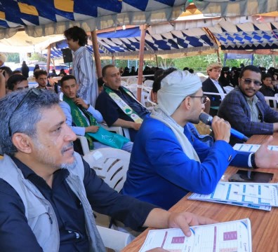 جامعة صنعاء تواصل احتضان مواهب الطلاب في اليوم الثاني من الأسبوع الثقافي .