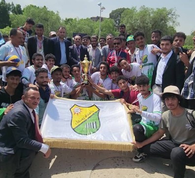 تقرير عن البطولة السنوية لكرة الطائرة بجامعة صنعاء