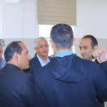 رئيس جامعة صنعاء والمدير التنفيذي لشركة يمن موبايل يتفقدان سير الأداء في أكبر مركز امتحاني على مستوى اليمن1