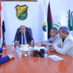 رئيس جامعة صنعاء يستقبل رئيس جامعة ذمار لبحث أوجه التعاون الأكاديمي والعلمي2