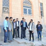 رئيس جامعة صنعاء يتفقد مشاريع كلية طب الأسنان ويشيد بجهود التطوير الأكاديمي والإنشائي4