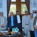 كلية الهندسة بجامعة صنعاء تشهد مراسم الاستلام والتسليم بين عميدها السابق والعميد الجديد١