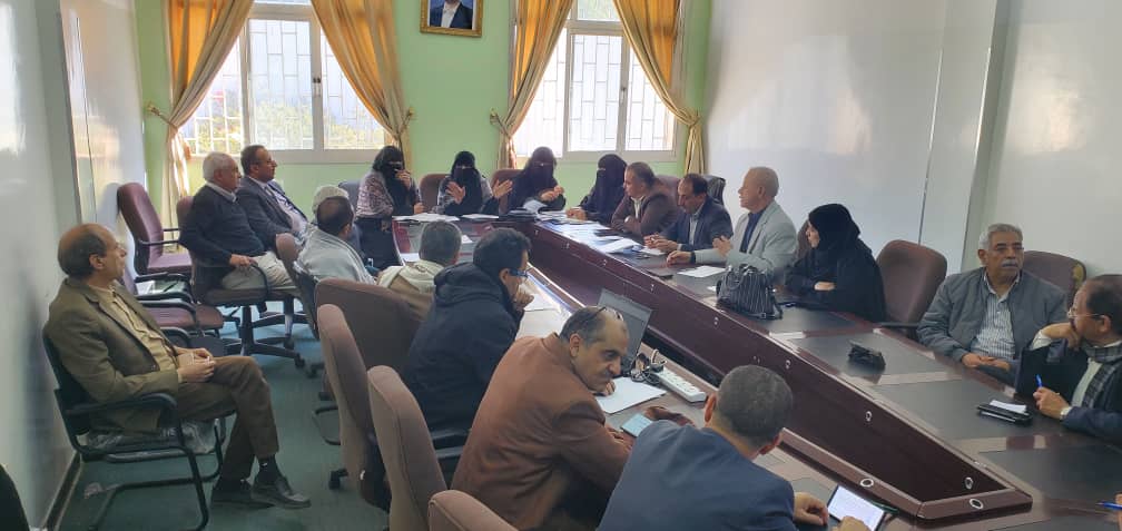 مجلس الدراسات العليا بجامعة صنعاء يعقد اجتماعه الخامس للعام الجامعي 2