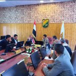 رئيس الجامعة ونائب وزير التربية يناقشان دعم مشاريع الطلاب البحثية والابتكارية