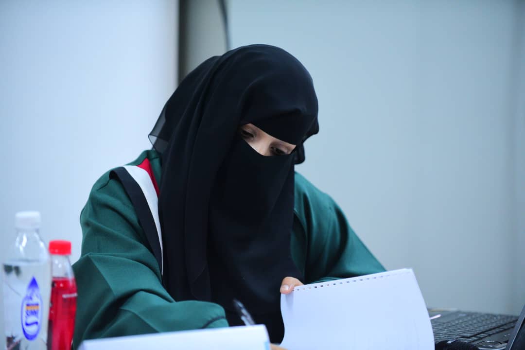 الماجستير للباحثة سماء محمد العبسي في الأحياء الدقيقة الطبية من كلية الطب والعلوم الصحية١