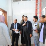 رئيس الجامعة يتفقد استكمال تجهيز موقع الأشعة السِّنية الرقمية الحديثة بكلية طب الأسنان1