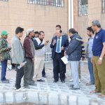 رئيس الجامعة يتفقد استكمال تجهيز موقع الأشعة السِّنية الرقمية الحديثة بكلية طب الأسنان10